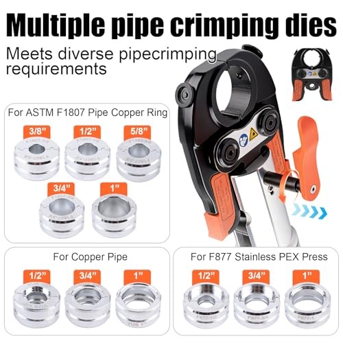 ProPress Tool Kit 1/2 3/4 1 Copper PEX