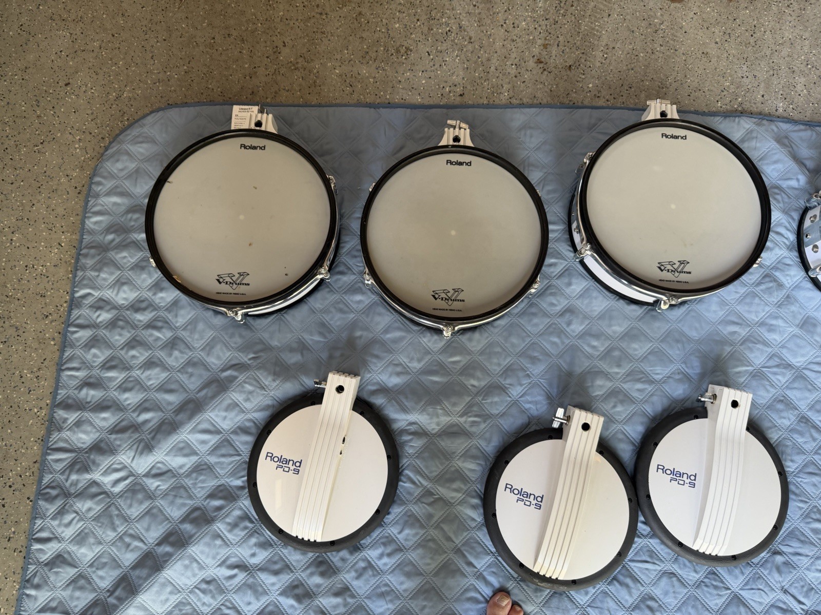 Roland TD-10 V-Drums Digital Electronic Full Drum Kit Module Pads Rack Pedal