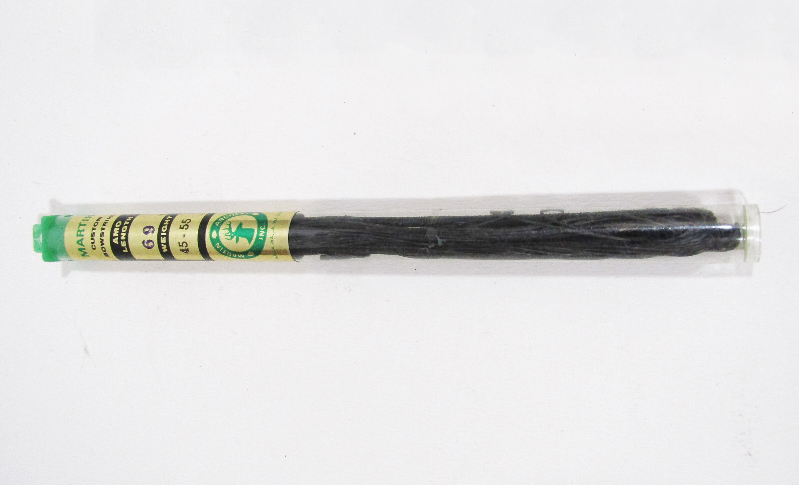 Vintage Martin Archery CUSTOM 69” Bow String Weight 45-55 lbs Black