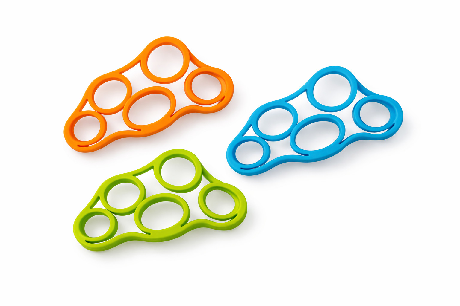 6-Pack Hand Grip Strengthener Set – Finger Exerciser, Forearm Grip Trainer