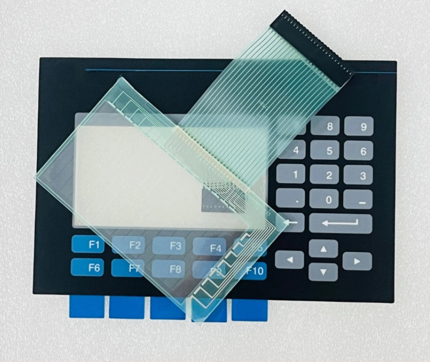 for 2711-B5A20 2711-B5A16 Digitizer Glass + Membrane Keypad Touch Screen Panel