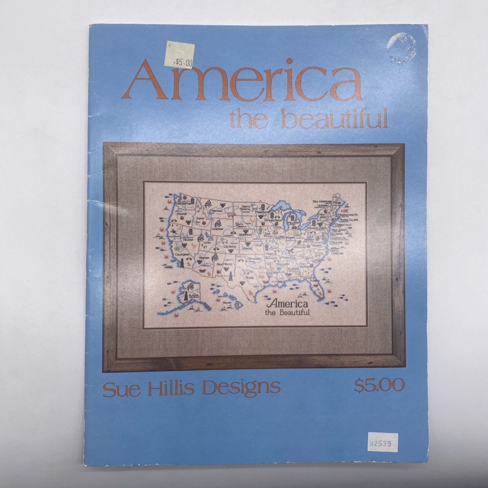 Sue Hillis America The Beautiful Cross Stitch Pattern Booklet
