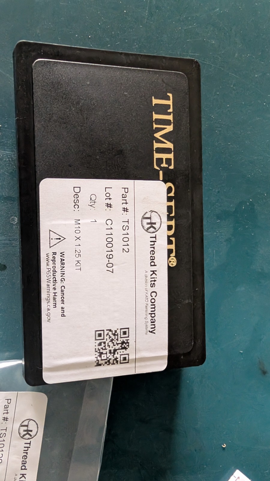 Timesert - TS1012 (M10x1. 25) Thread Repair Kit New In Box