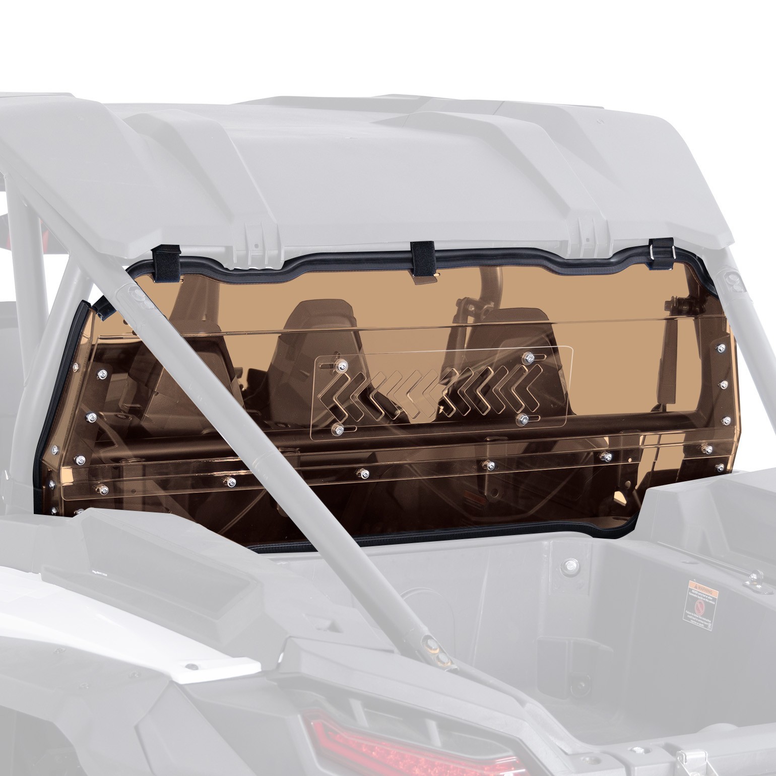 Tinted Rear Windshield W/Sliding for 2024+ Polaris RZR XP 1000/4 RZR XP S 1000/4