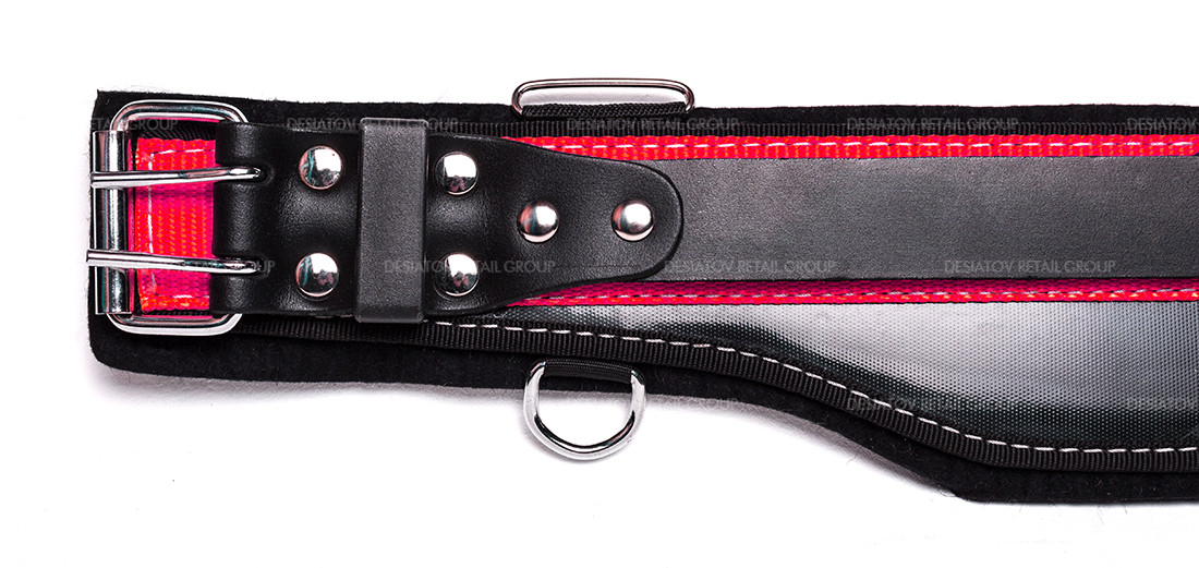 BuildPro Steelfixers Belt 38" Leather Heavy Duty Stitching Back Support LBBSF38