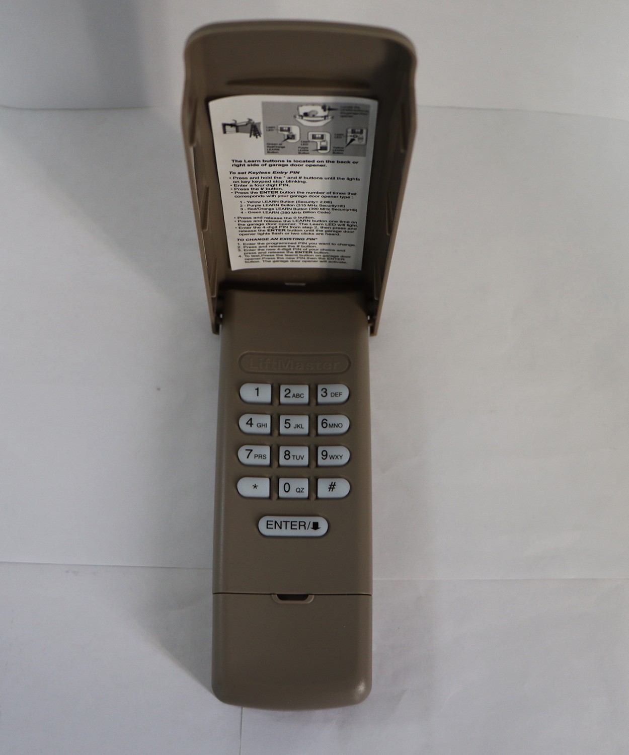 LiftMaster 878MAX Garage Door Keypad Wireless and Keyless Entry System