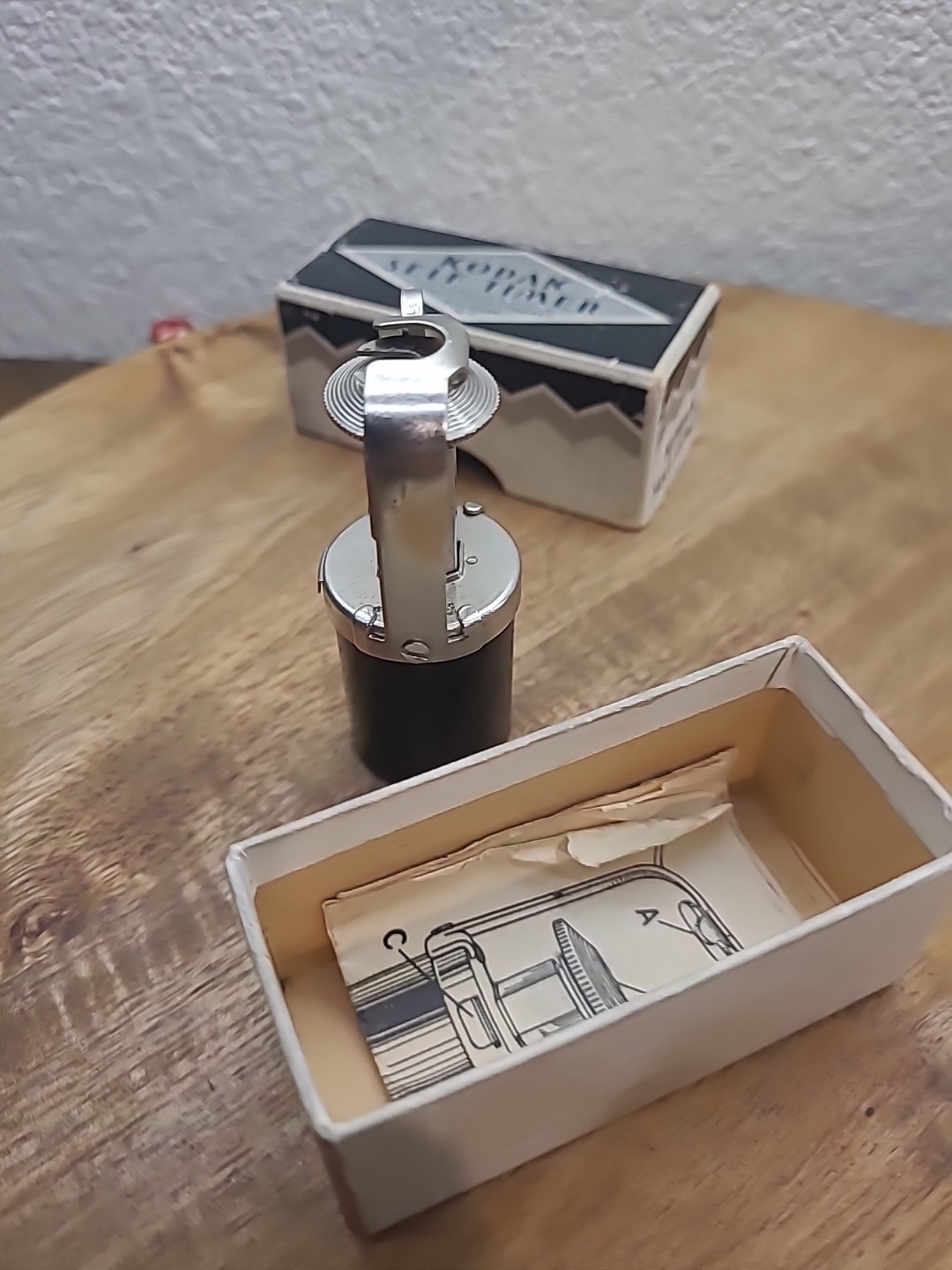 Early Vintage Kodak Self Timer in Original Box With Instructions.