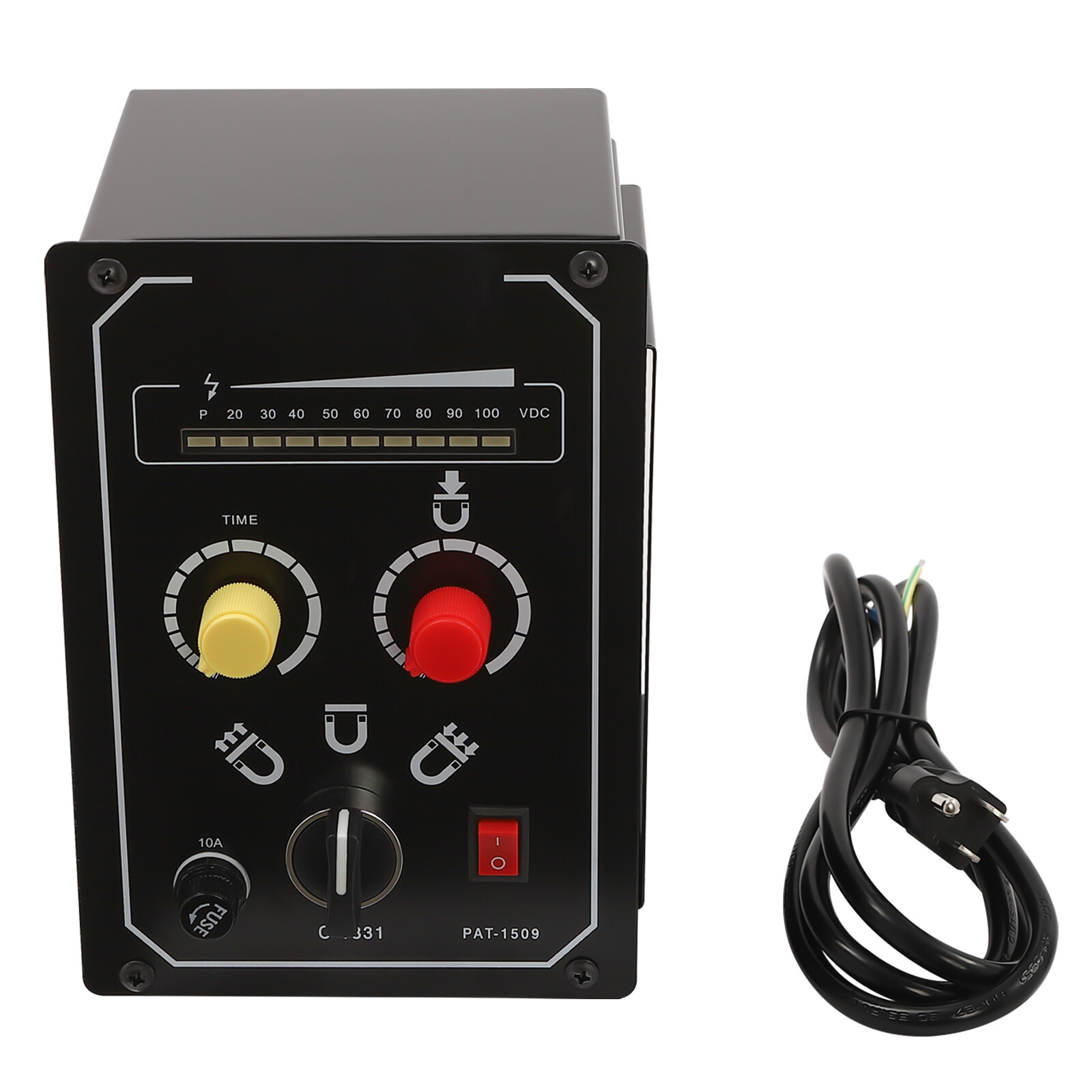 Adjustable Magnetic Force Electro Magnetic Chuck Controller Intuitive Operation