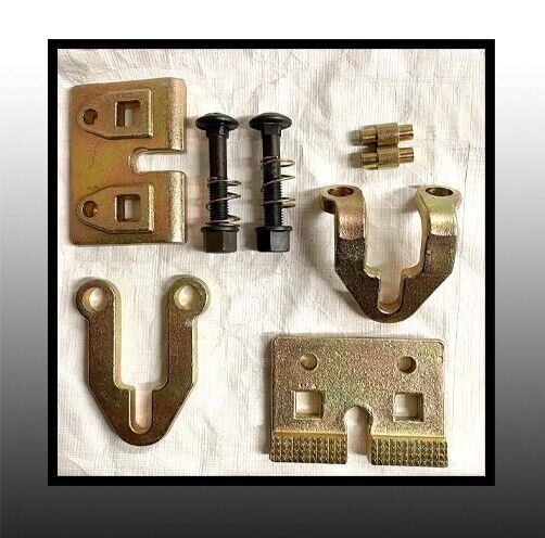 5 Ton Two Way Auto Body Pull Clamp (Right Angle), 6" Height, 14" Width, 24" L