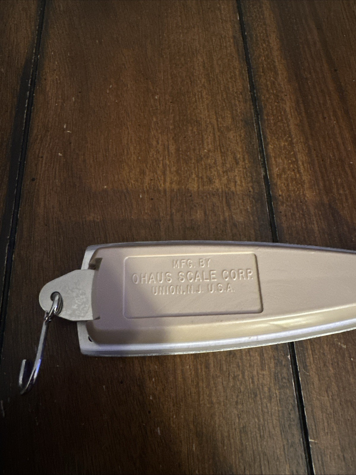 OHAUS Stas 8002 Hanging Scale 500g 18 Ounces Union NJ Made In USA VGC