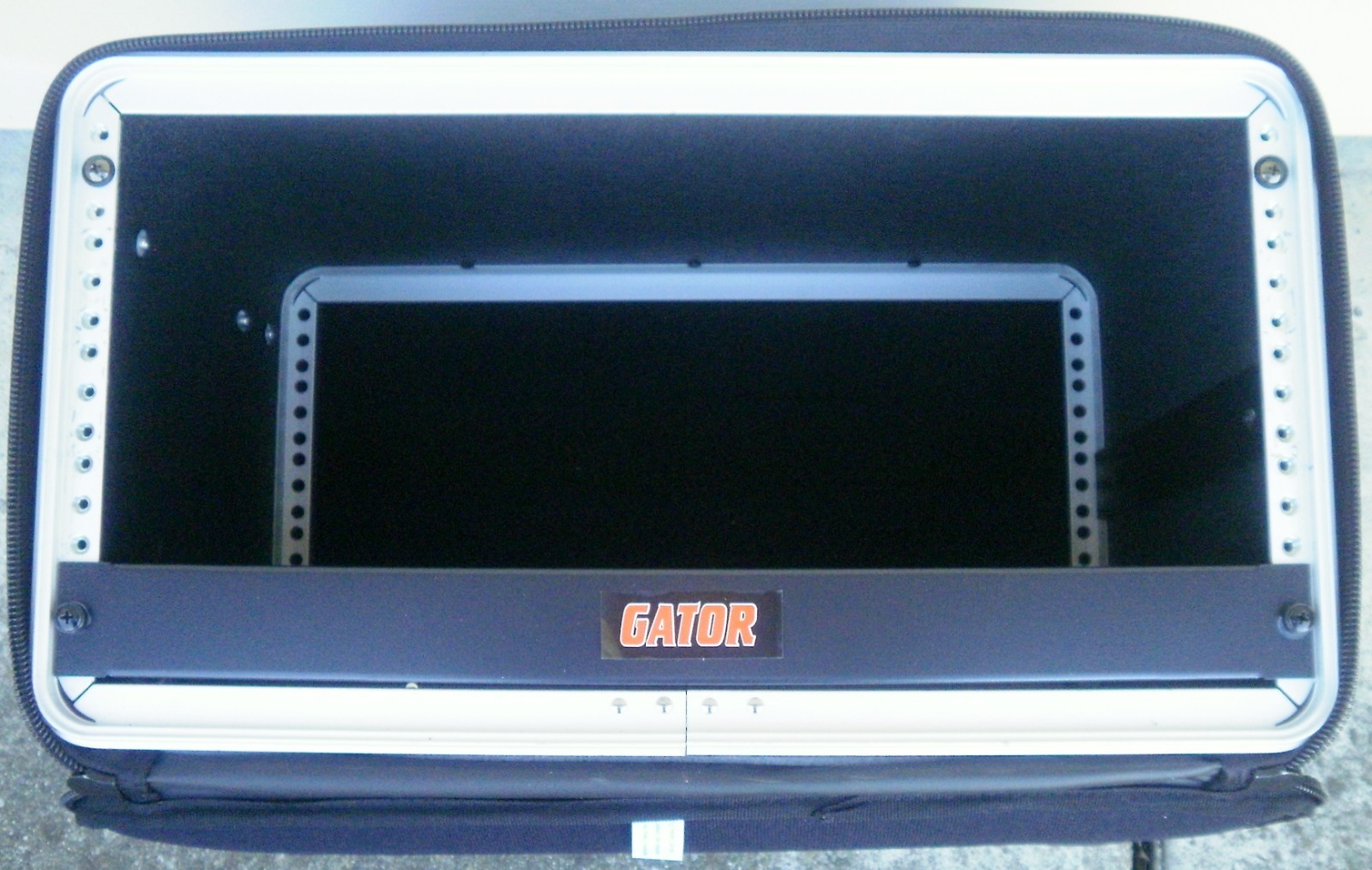 Gator Case Lightweight Rack Bag Pull Handle & Wheels 4U Rack GR-RACKBAG-4UW