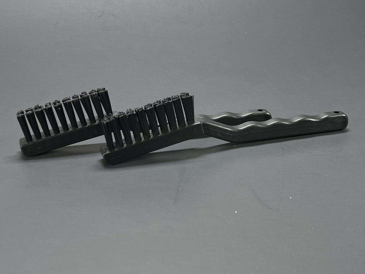 2Pcs Black Handle computer PCB Rework ESD Anti Static Brush Cleaning Tool
