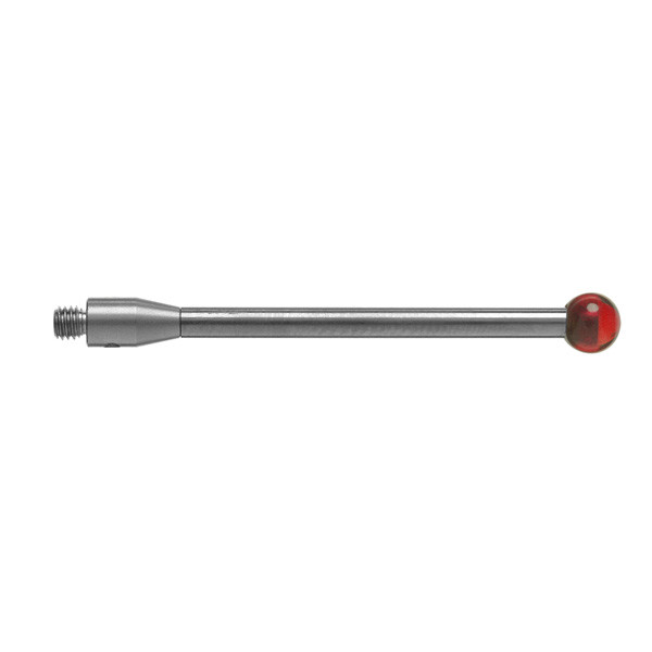CMM Touch Probe M3 Thread Probe Stylus 5mm Ruby Ball Tips 40mm Long A-5003-0062