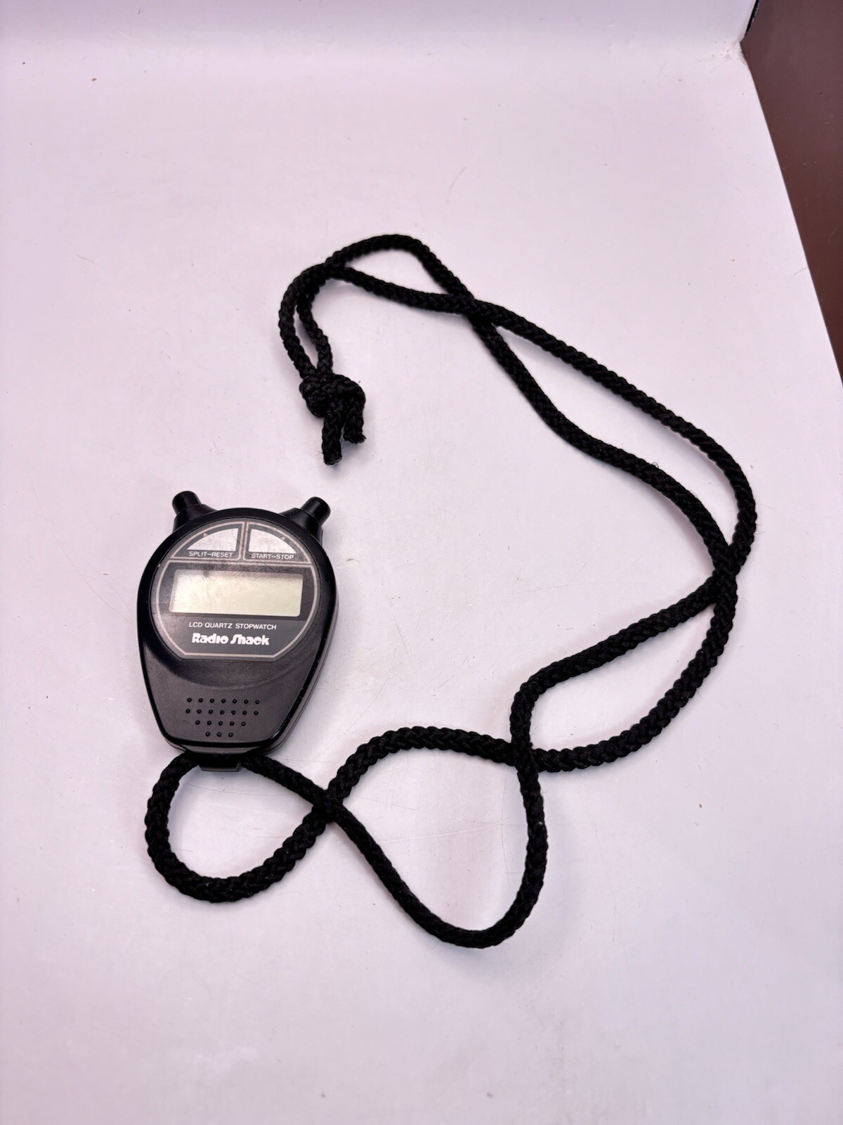 Vintage Radio Shack LCD Stopwatch With Bungee WORKS