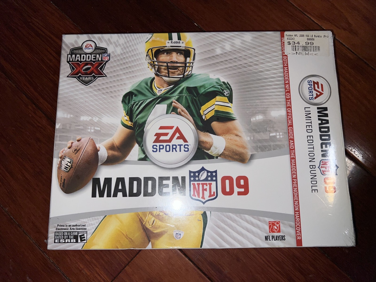 Madden 2009 Limited Edition Bundle Book And Strategy Guide New Sealed