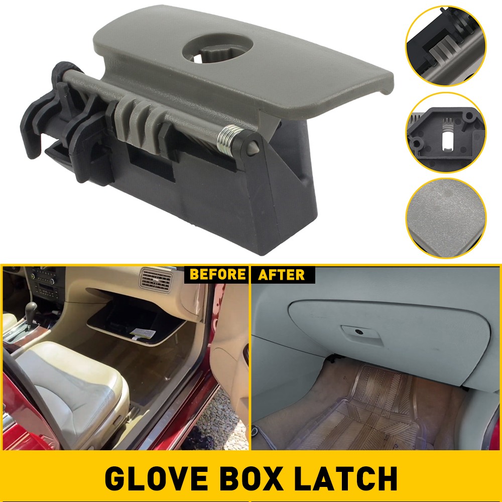 For Buick LaCrosse Allure 2005-2009 Grey Box Glove Latch Lock Handle OE#15251006