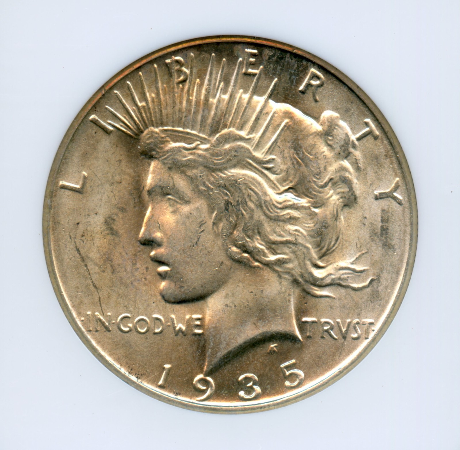 1935 S Peace Silver Dollar NGC MS 63