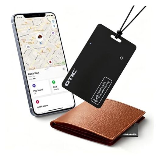 2026 [Apple MFi Certified](iOS Only) Wallet Tracker Card, Bluetooth Tag 1 pack