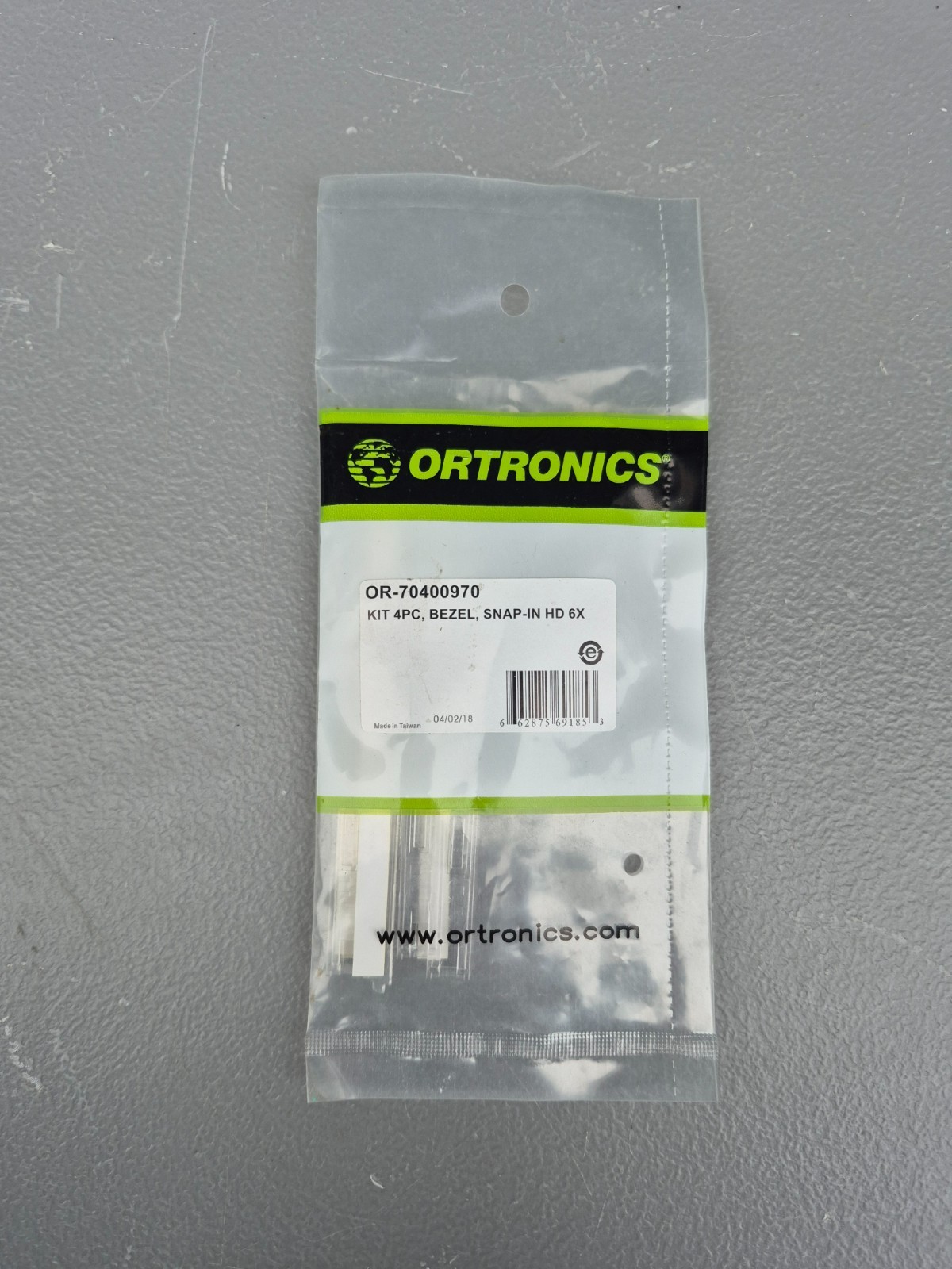 Brand New Ortronics Legrand Set of 4 Snap In Bezel HD 6X 4 Pack Kit