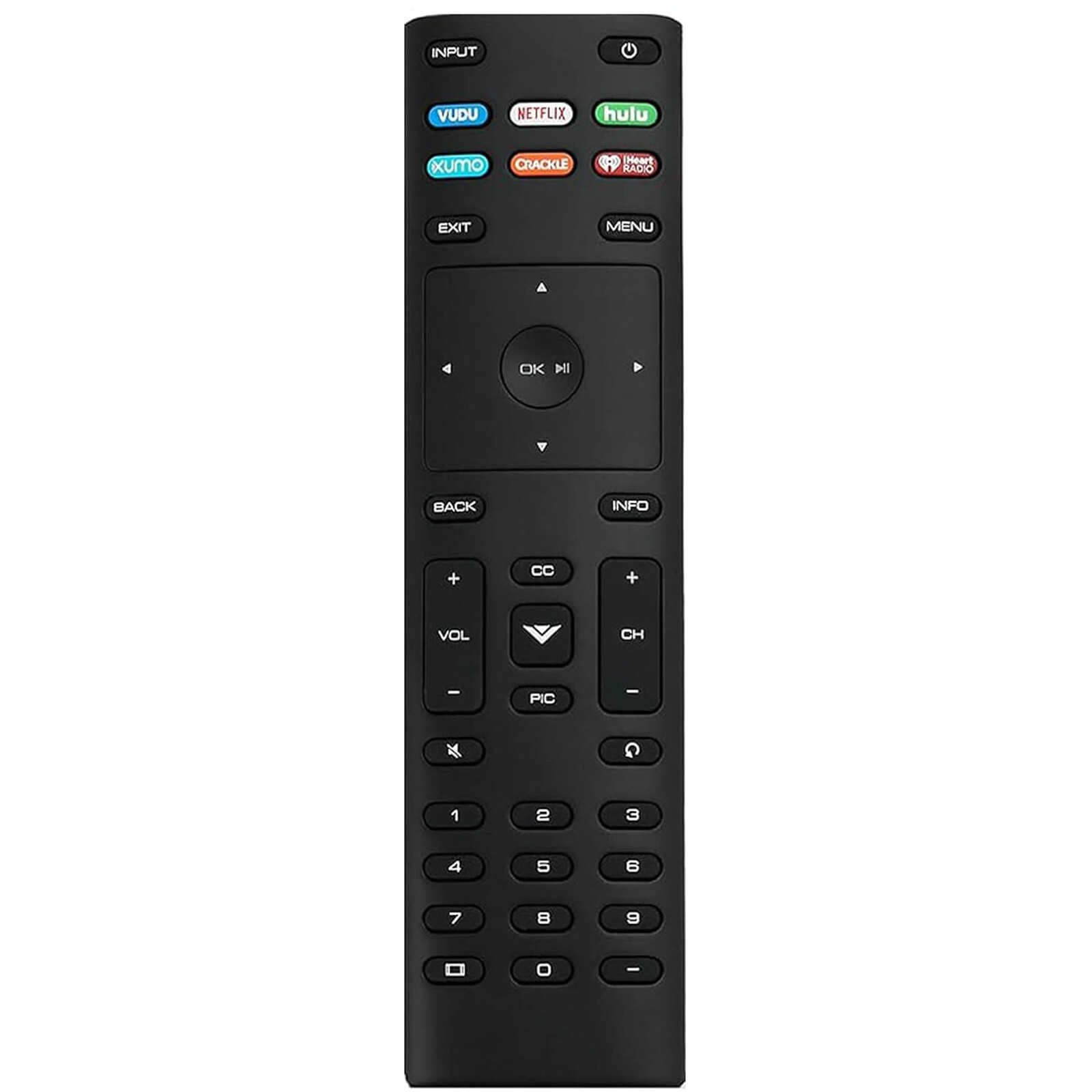 New XRT136 Replaced Remote for Vizio TV E50x-E1 E55-E1 E55-E2 E60-E3 E65-E0