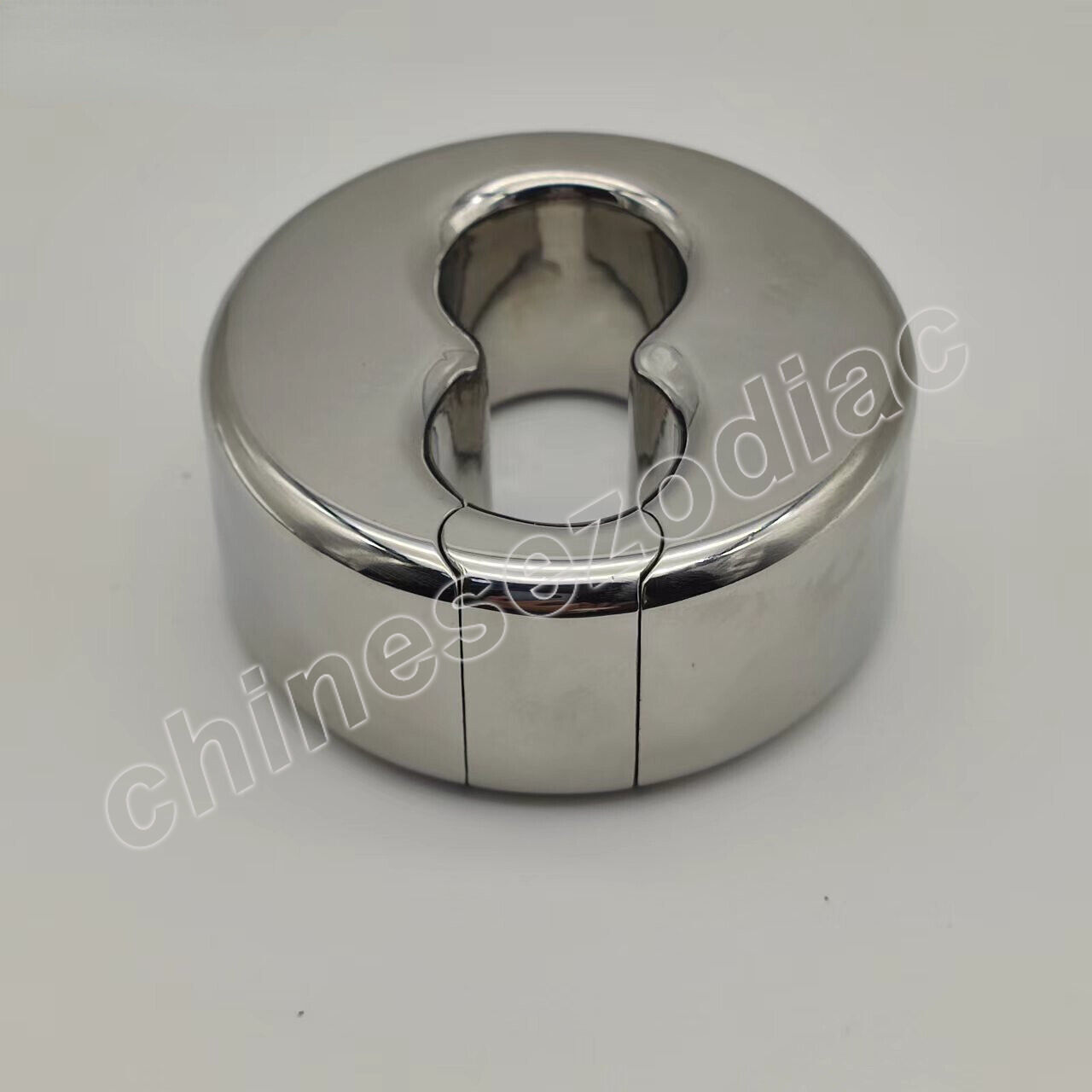 Heavy Duty Men Ball Stretcher Weight 304 Stainless Steel Enhancer Ring 610g