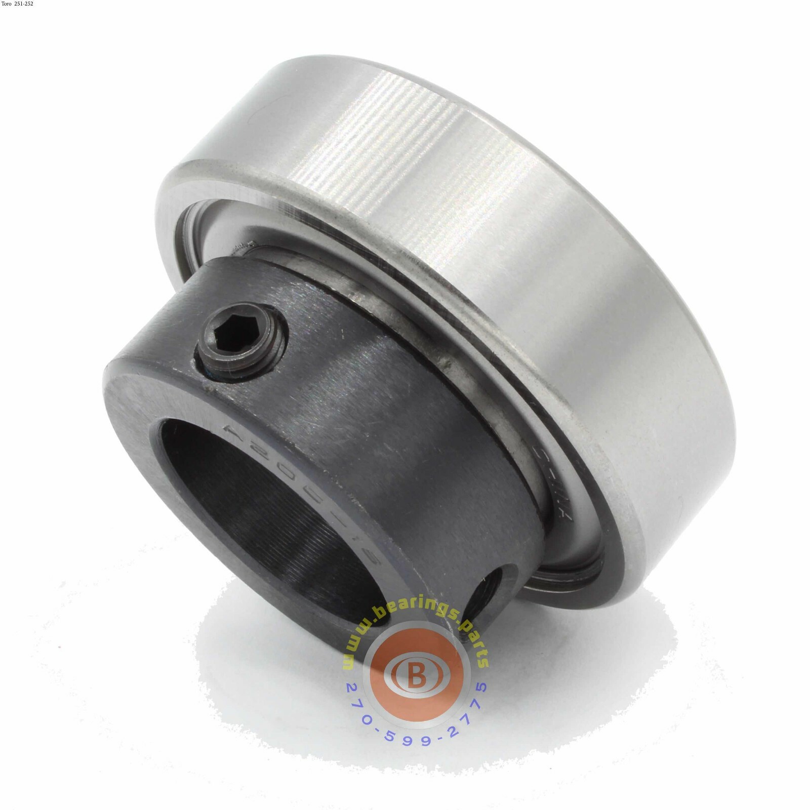 Replaces Toro 251-252 Shaft Support Bearing