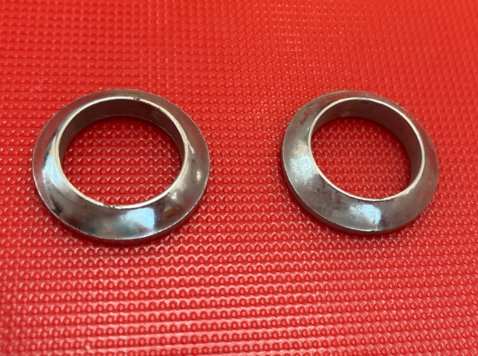 1959 Chevy Windshield Wiper Escutcheon Cowl Bezel USED