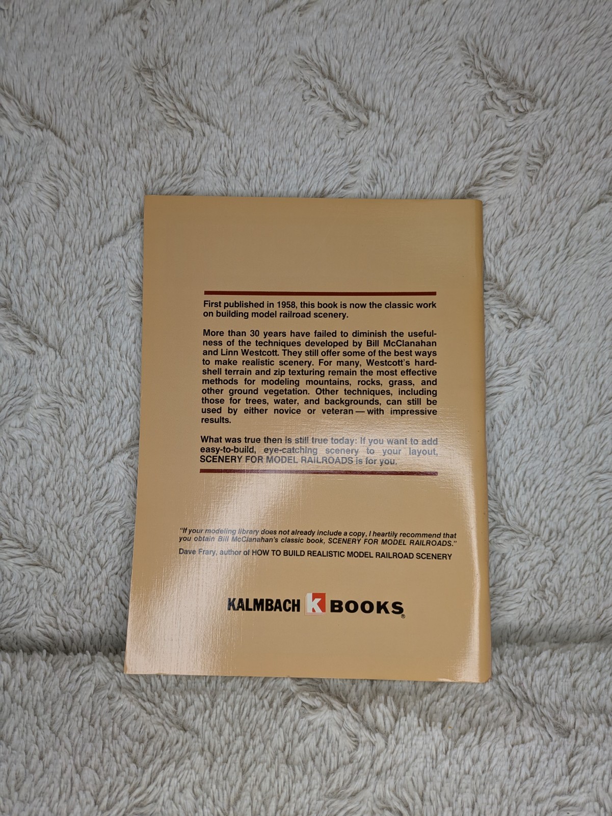 Scenery for Model Railroads Book Building Design Guide Kalmbach