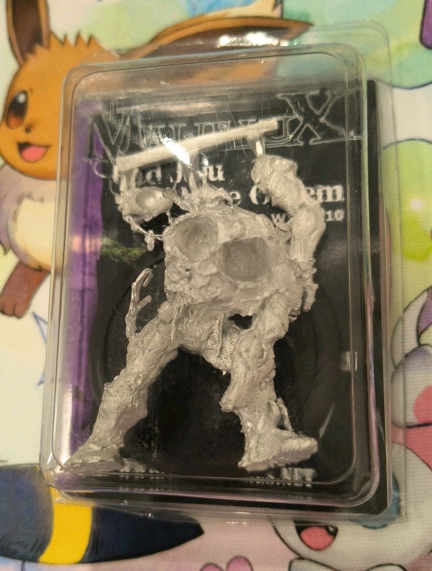 Malifaux Blister Neverborn Bad Juju Mire Golem NIB Metal