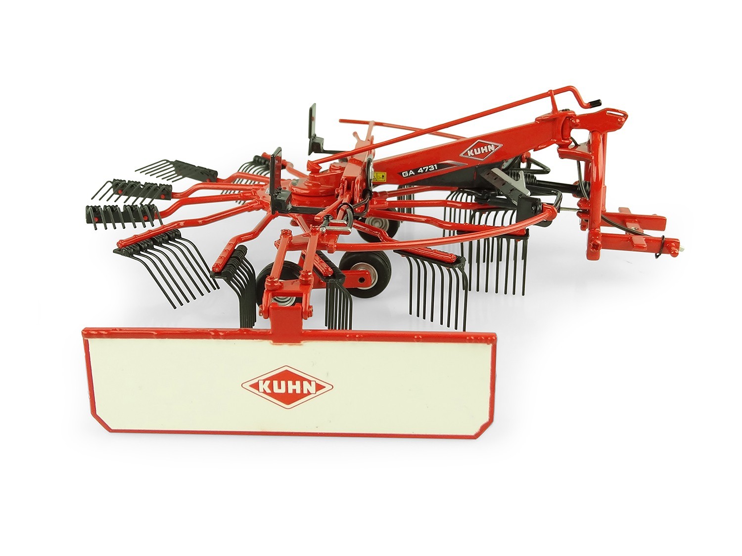 Universal Hobbies 1:32 Scale Kuhn GA 4731 GM Single-Rotor Rotary Rake, Die-cast