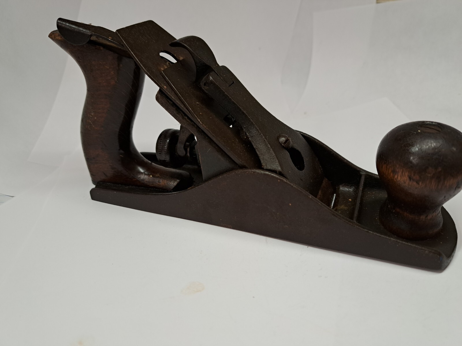 antique wood planer hand Parlus 9.5 Inch Plane. All Original Hardware.
