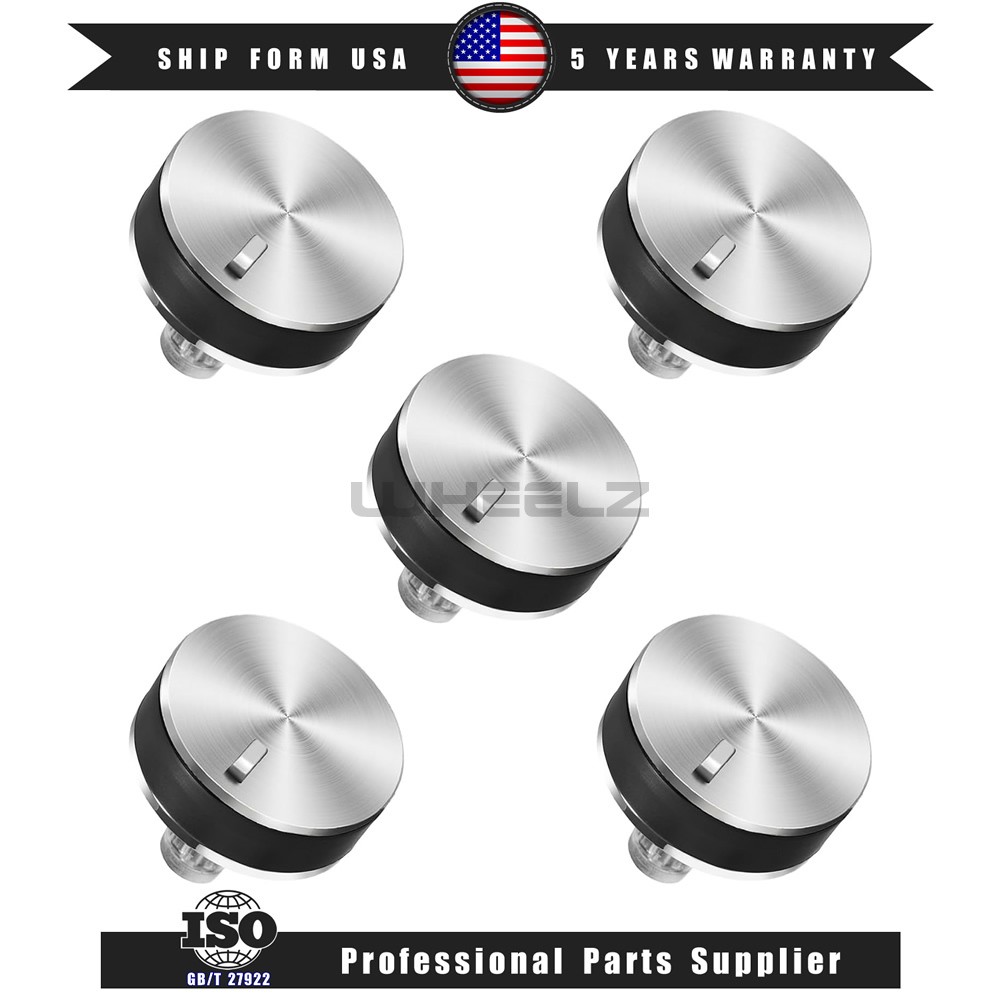 WB03X24360 Cooktop Burner Knob Fit GE ZGU385QSL1SS ZGU385NSM1SS PS11700818 (5X)