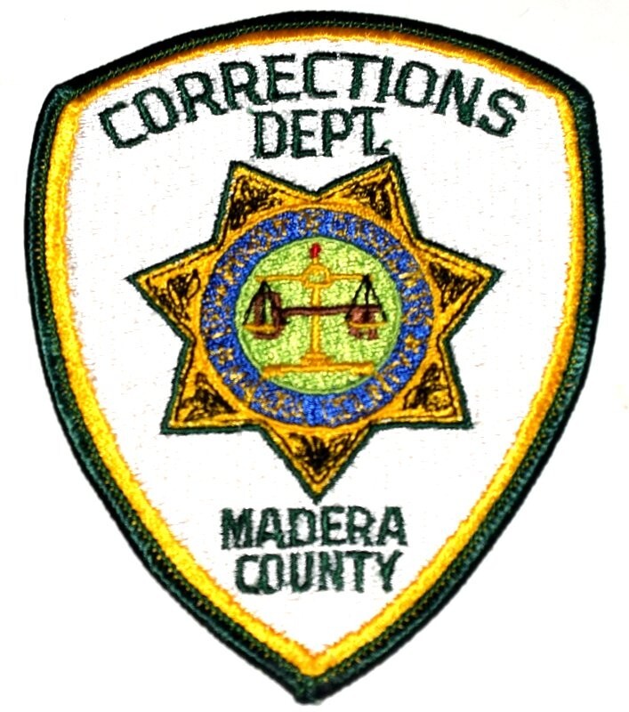 MADERA COUNTY – CORRECTIONS - CALIFORNIA CA Sheriff Police Patch SCALE JUSTICE