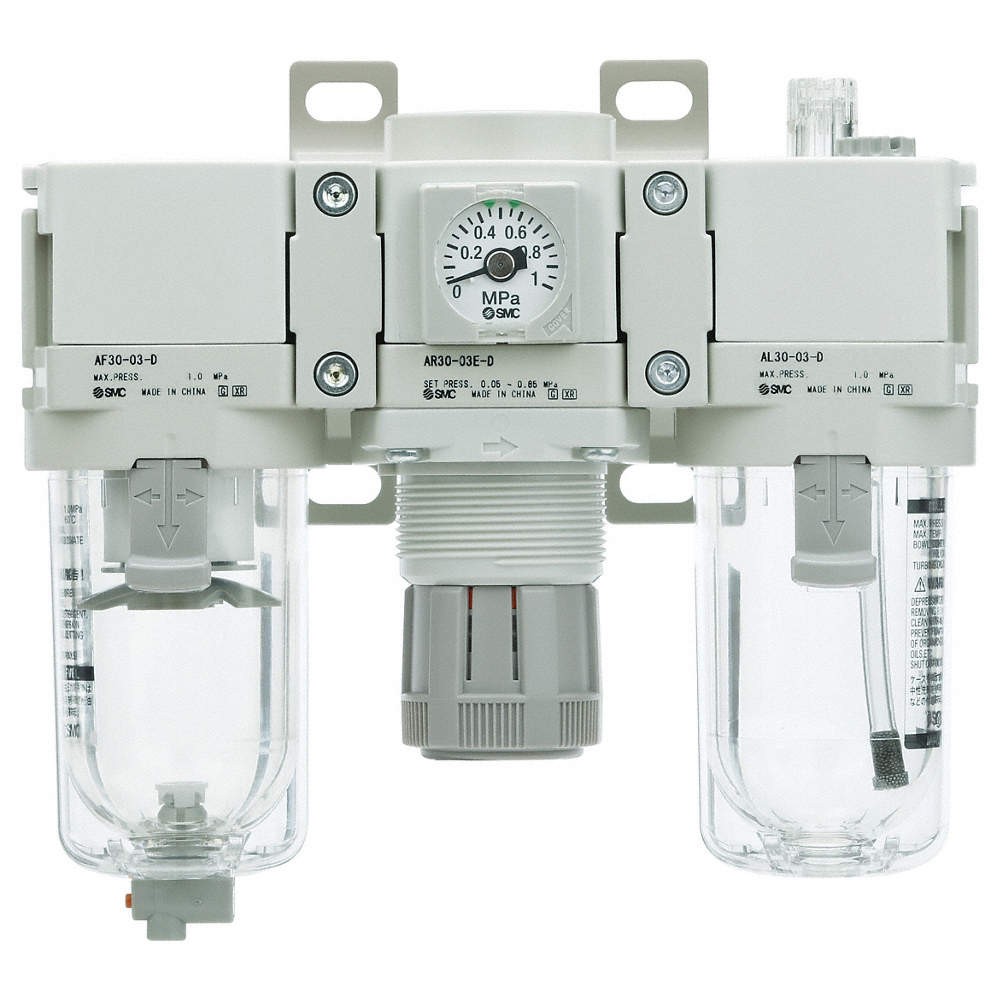 SMC AC40-N03-Z-D Filter, Regulator, Lubricator,3/8"NPT 807F54