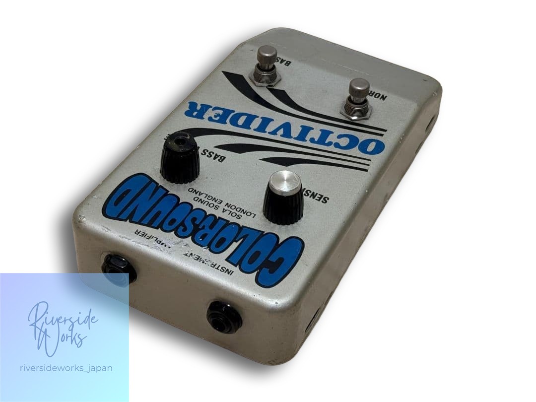 COLORSOUND OCTIVIDER Bass Effect Pedal 1973