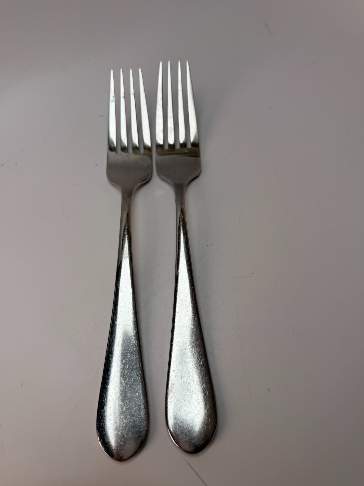 Wallace Continental Classic 18/10 Stainless Steel Dinner Fork 8 3/8" Set 2