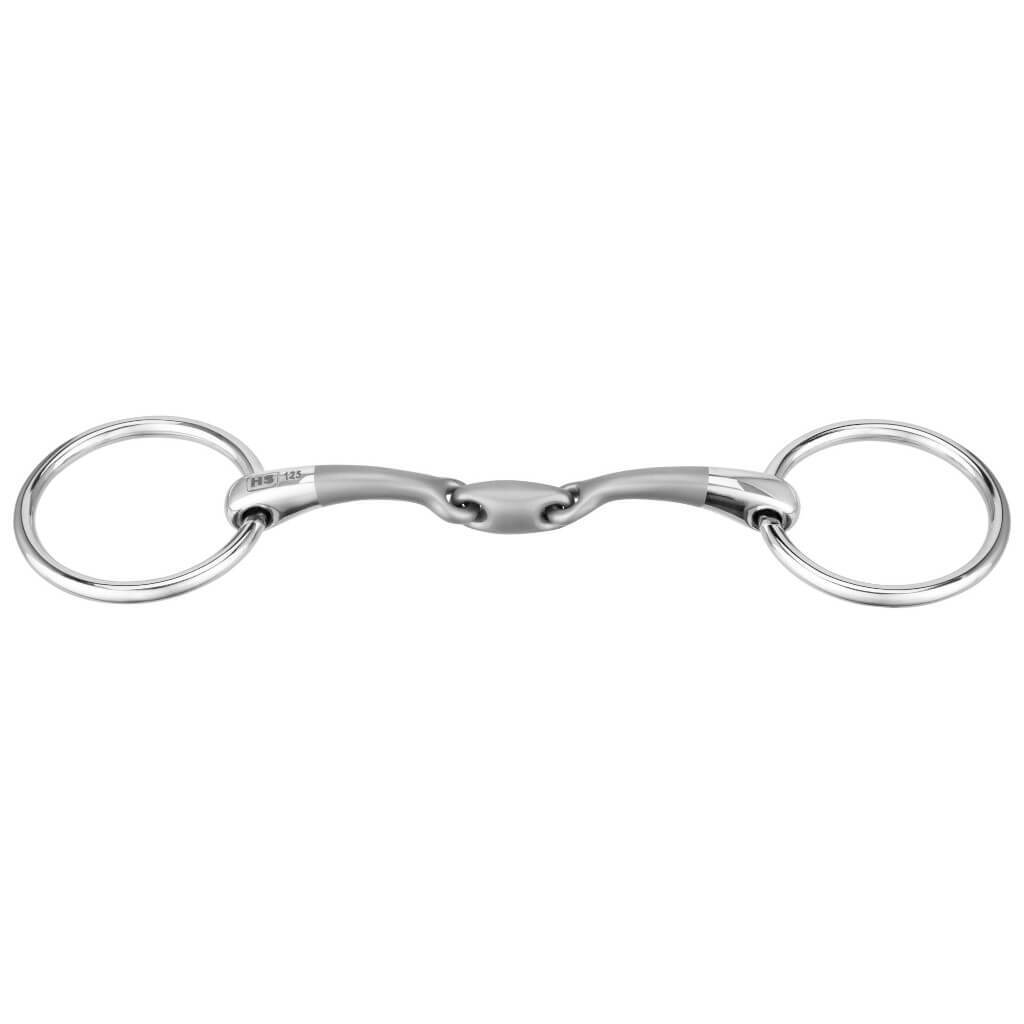 Sprenger bit water snaffle Satinox double broken 14 mm
