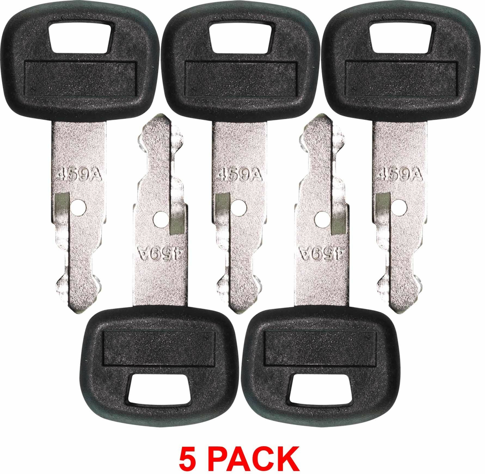 5pcs Ignition Key for Kubota SVL75 SVL90 KX41-3 KX71-3 KX91-3 KX121-3 KX161-3