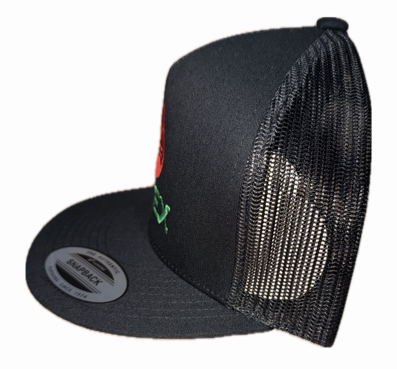 Pemex Black Trucker SnapBack