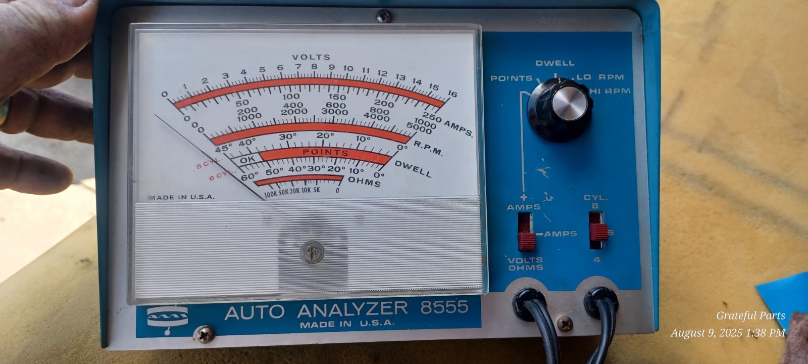 AMI Auto Analyzer Model 8555 Auto-Marine Instruments Corp Precision Testing 🇺🇸