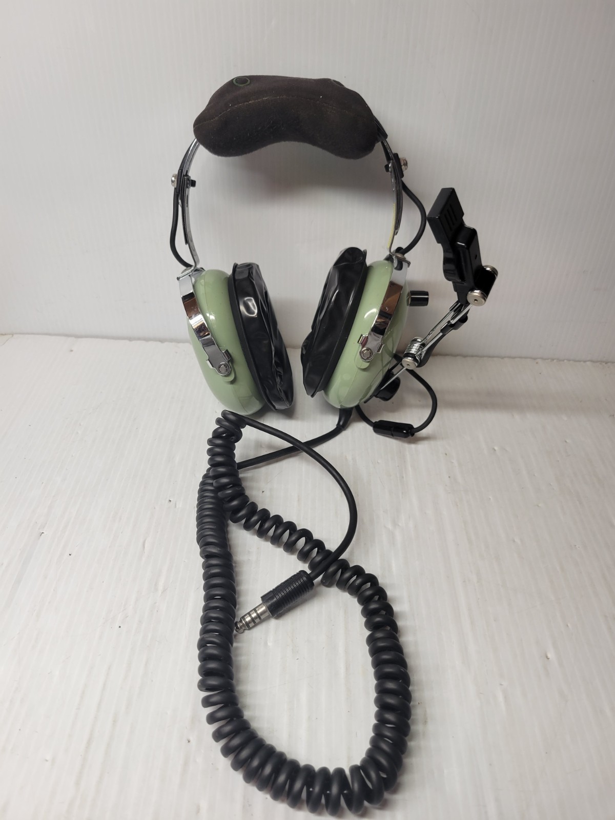 David Clark Aviation H10-76 Military Aviation Headset Headphones w/ Microphone