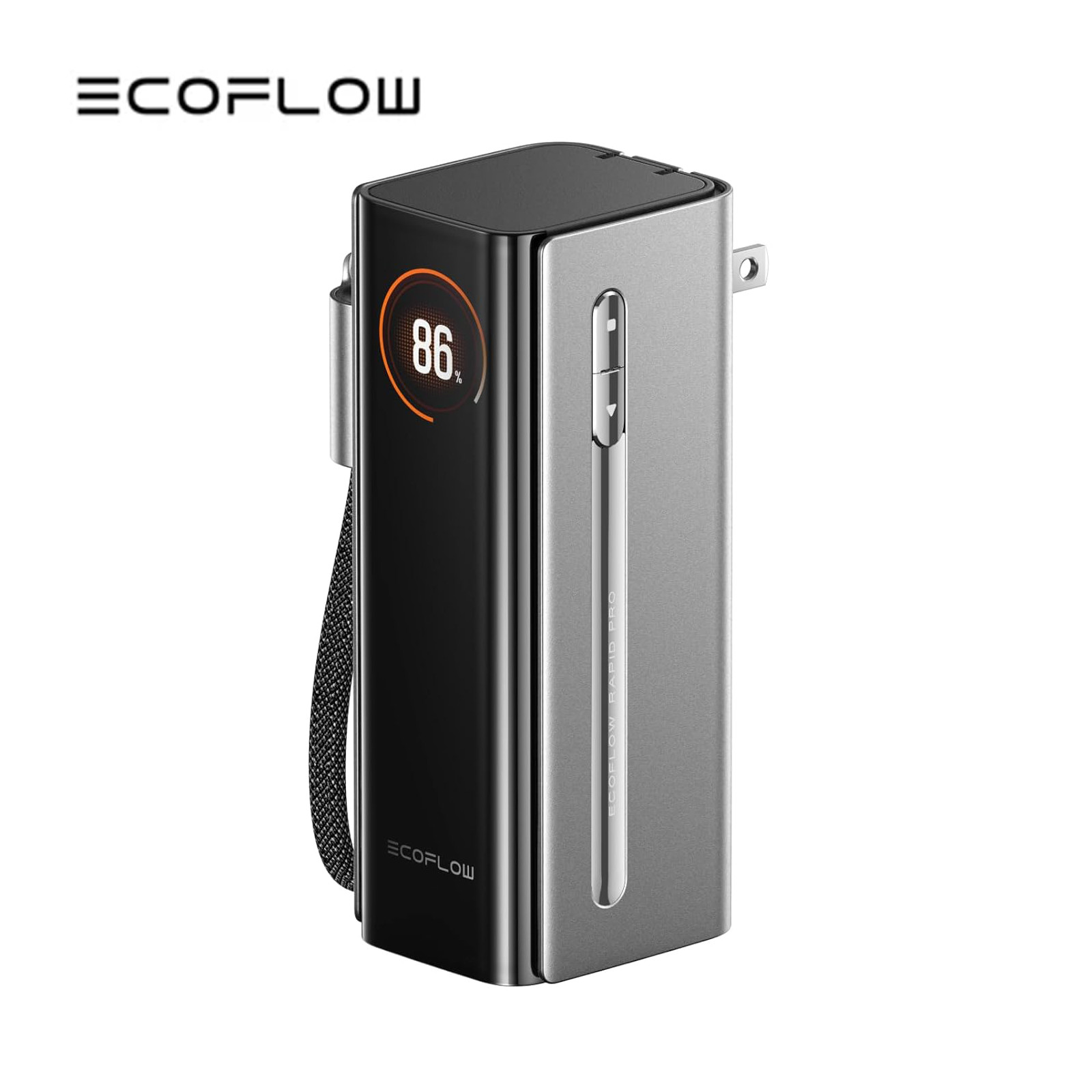 EcoFlow Rapid Pro 3-in-1 Power Bank 10000mAh & 67W Foldable AC Plug 45W Recharge