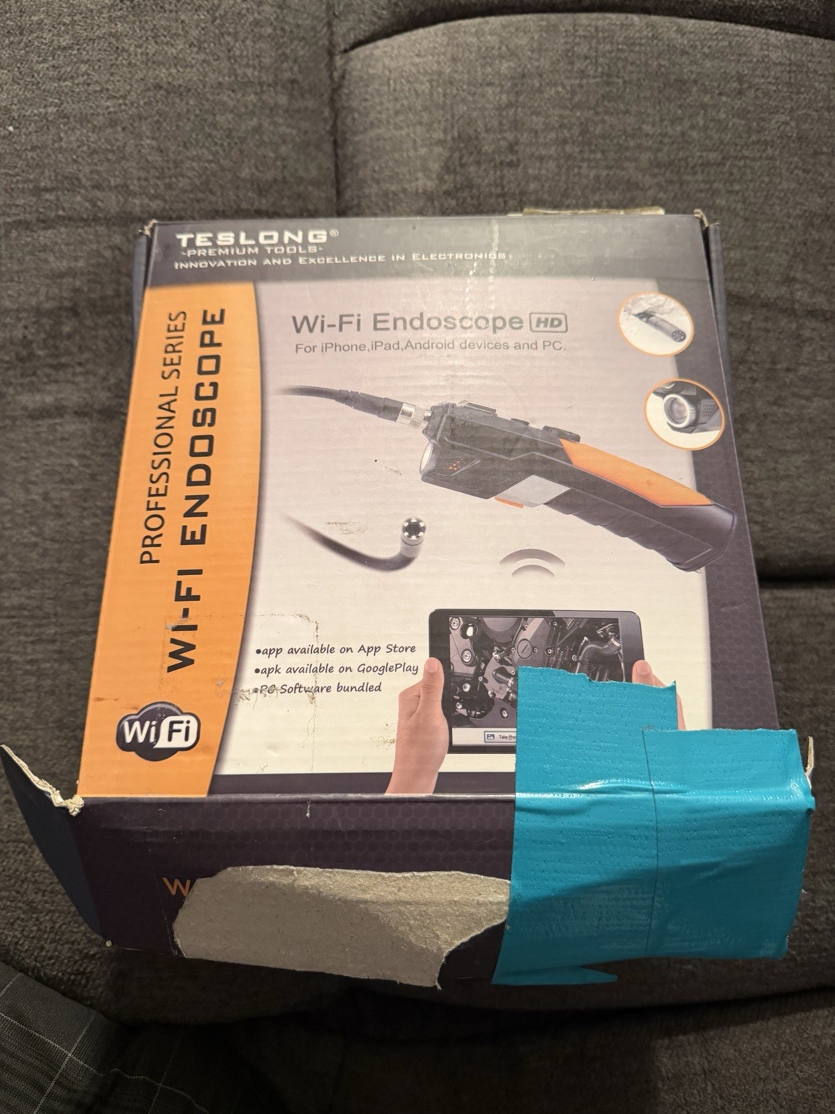 Teslong Wi-Fi Endoscope Premium Tool Professional Series 720P HD 8.5MM Diameter