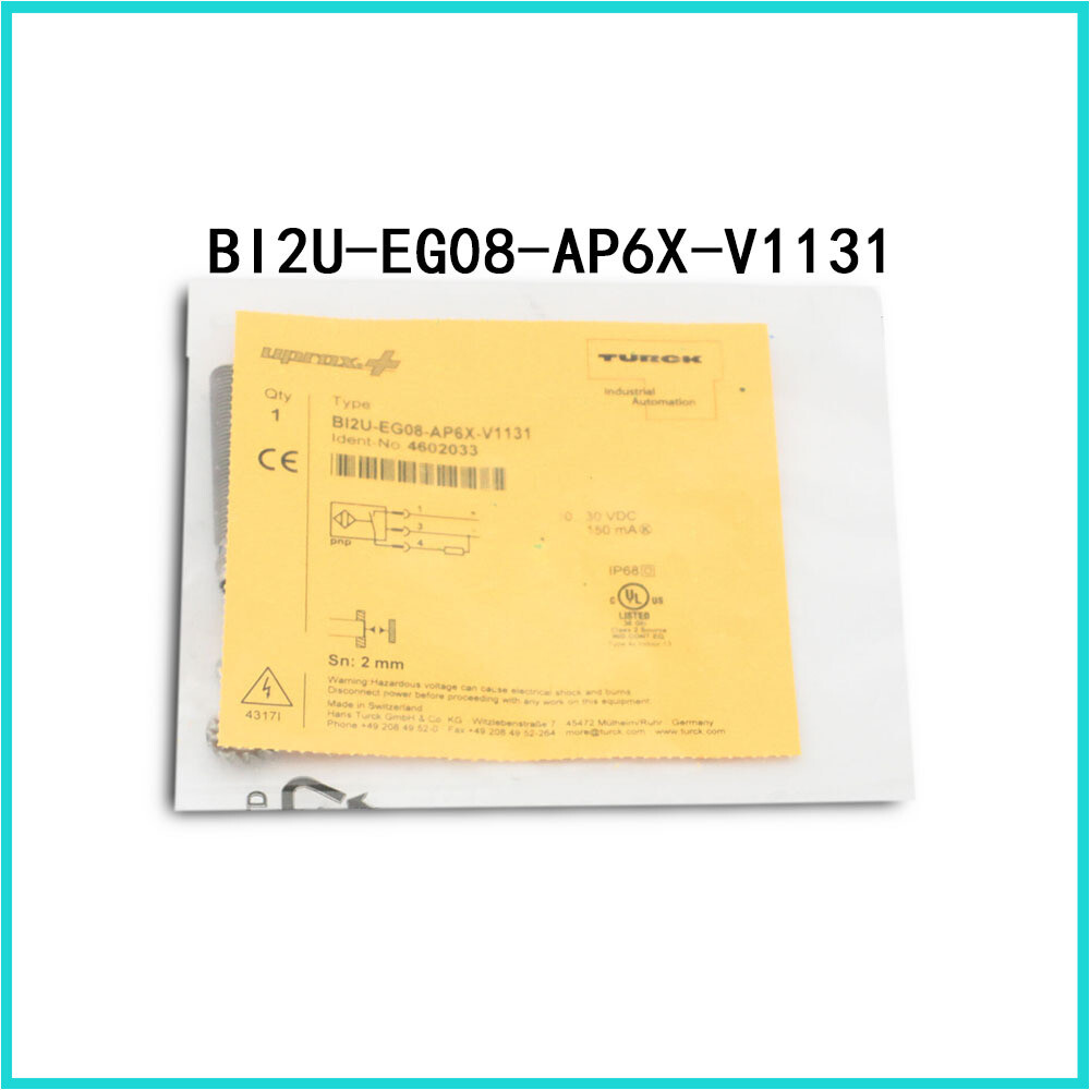 New Factory Sealed TURCK proximity switch Bi2U-EG08-AP6X-V1131 inductive sensor