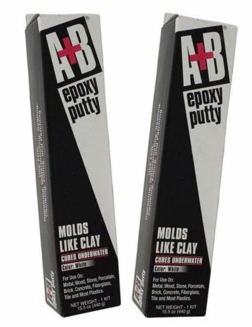 Anderson A+B Epoxy 9904K White A+B Rezolin Epoxy Kit, 14 oz, 2-Pack