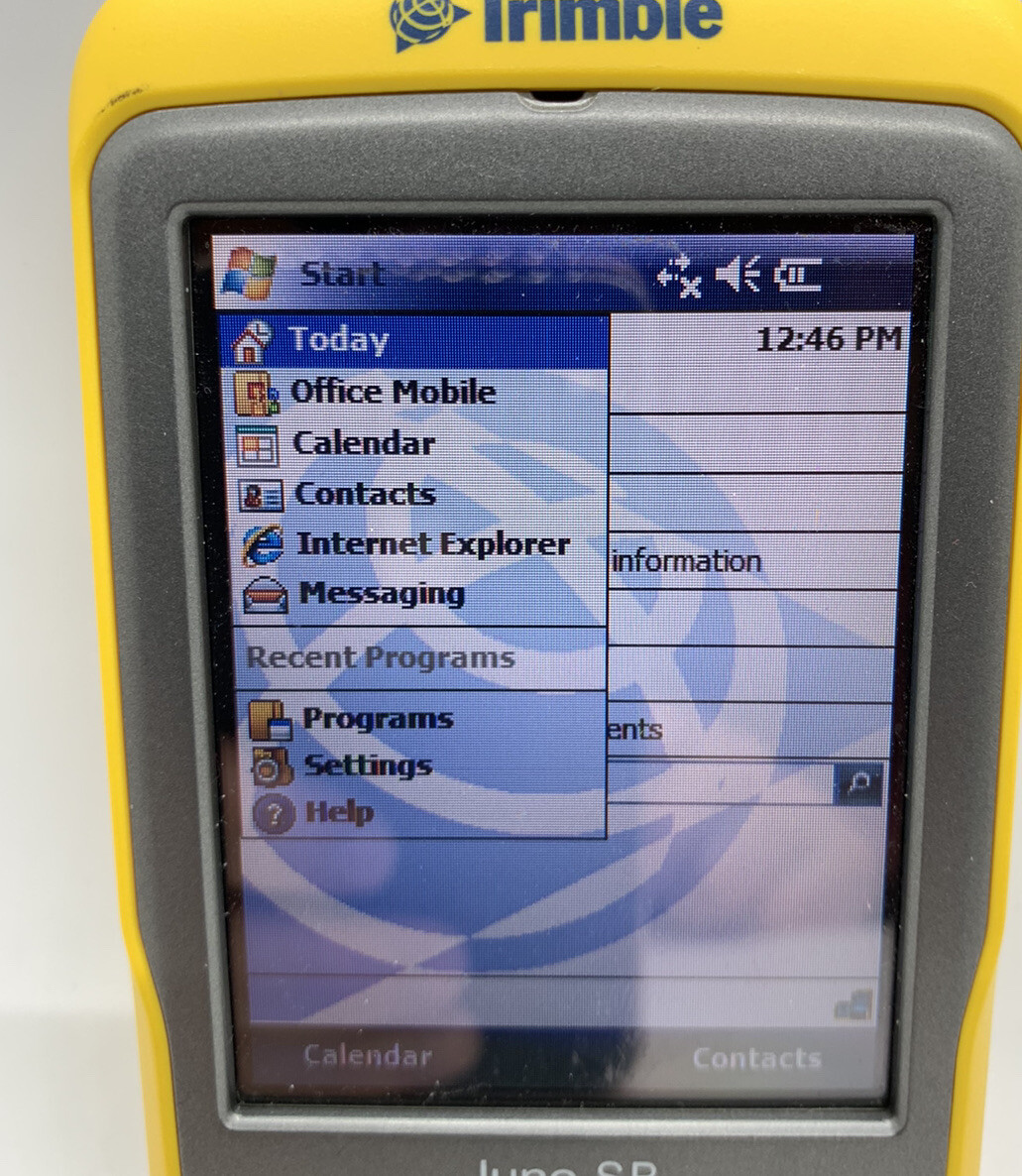 Trimble JUNO SB Outdoor GPS Mapping Data Collector (NEEDS BATTERY)