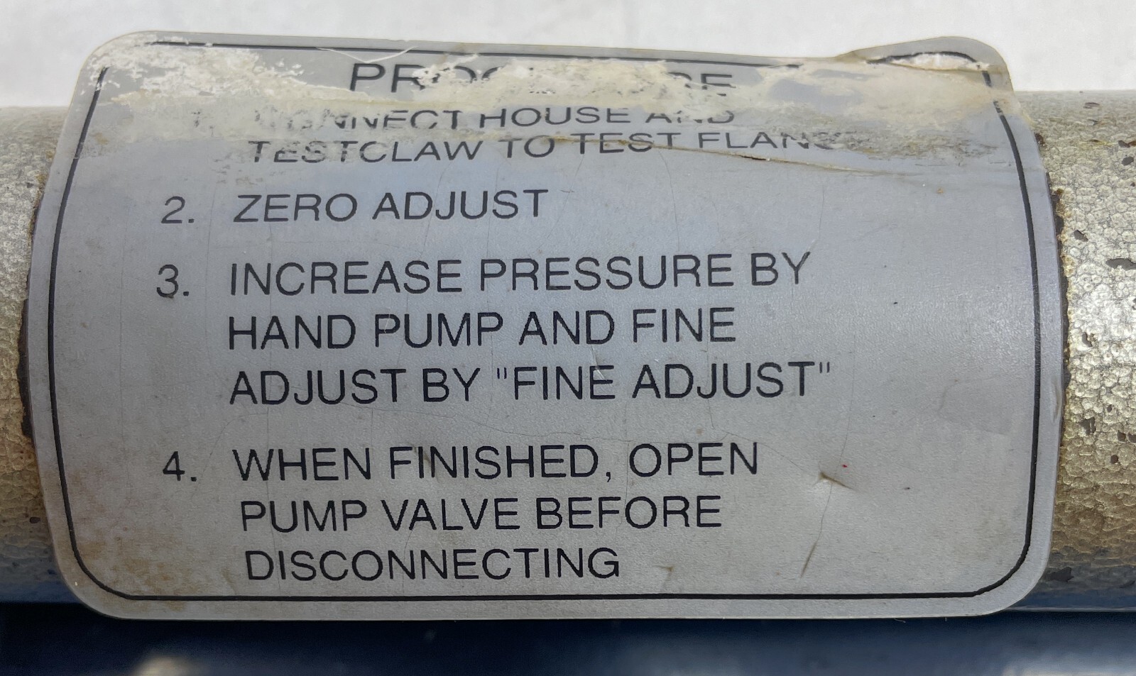 Omicron OTE-P202 Pressure Calibrator Pump