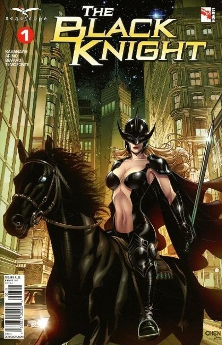 THE BLACK KNIGHT #1 BY ZENESCOPE 2018 1$ COMIC SALE + BONUS