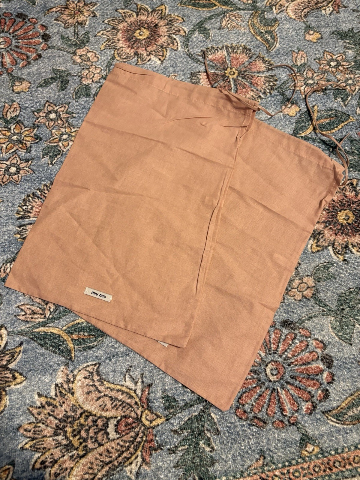 Authentic Miu Miu Shoe Box + 2 Dust Bags Replacement Packaging — Read