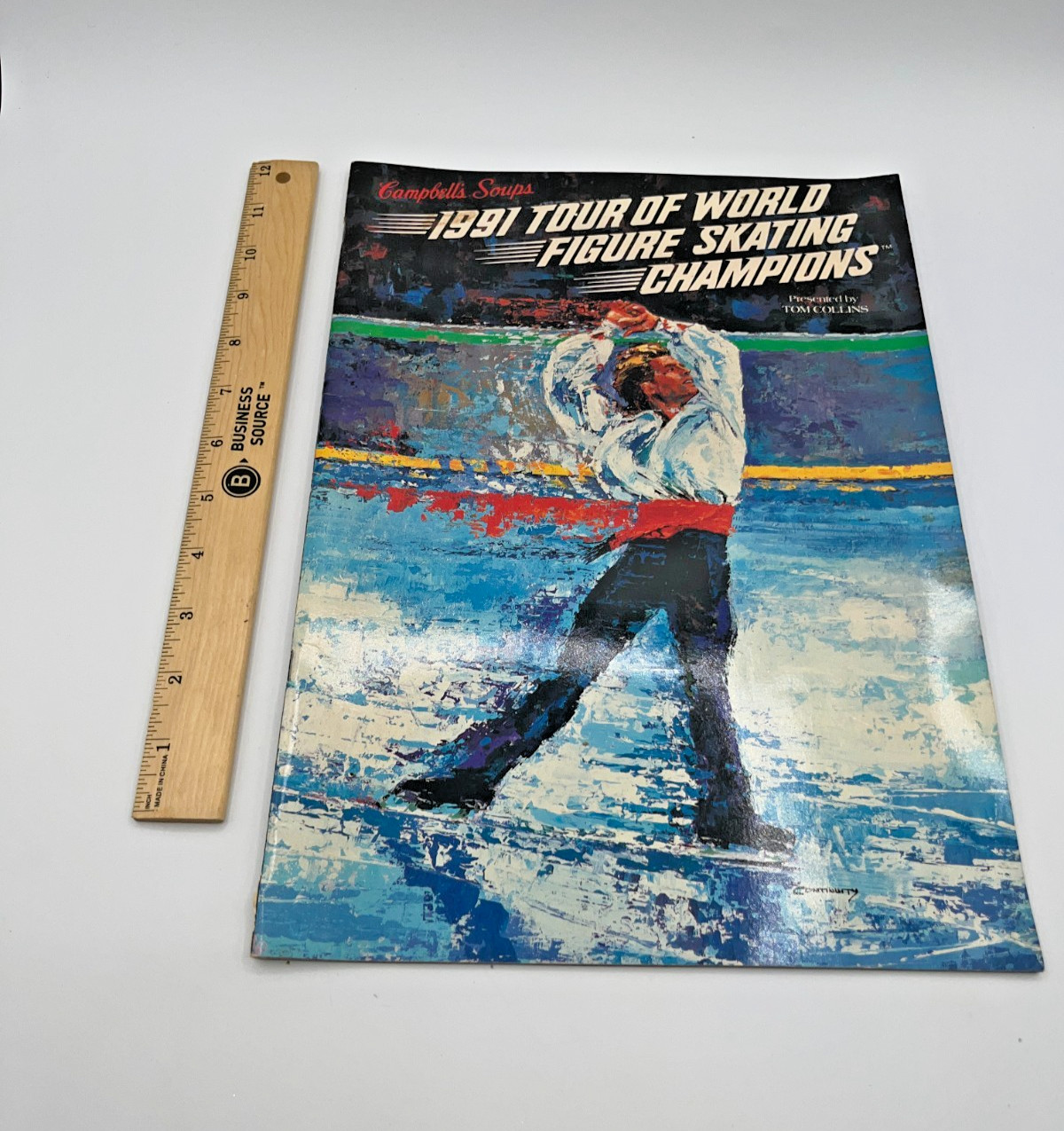 Campbell's Soups 1991 Tour Of World Figure Skating Champions Program Magazine